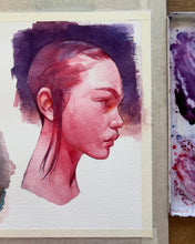 Load image into Gallery viewer, Watercolour Portrait Original #001
