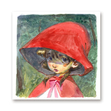 Load image into Gallery viewer, Little Red Portrait Print
