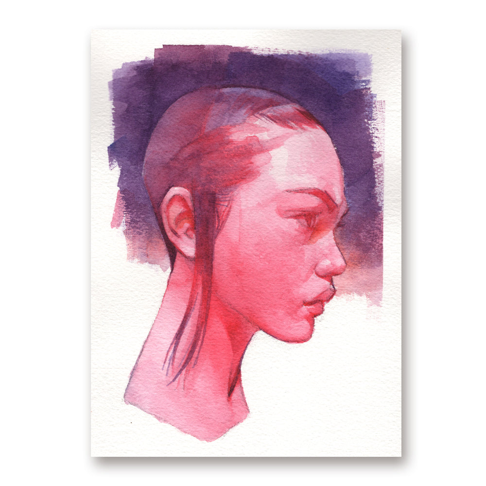 Watercolour Portrait Original #001