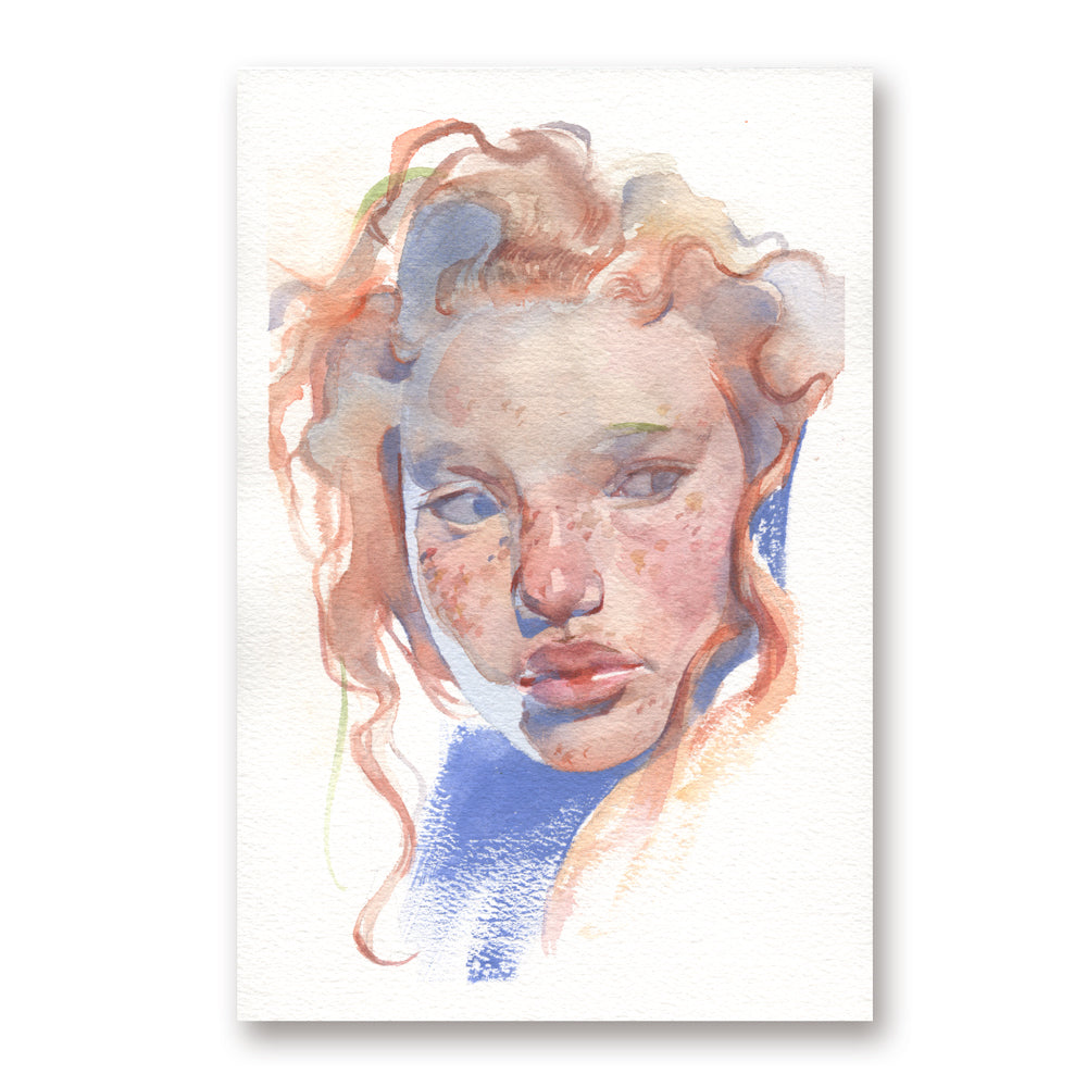 Watercolour Portrait Original #004 – Chris Hong Art